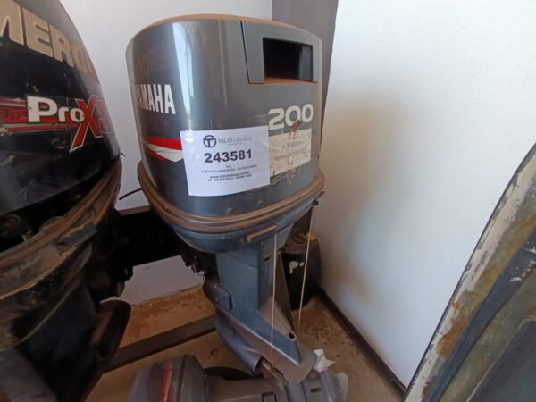 motor YAMAHA 200 HP Leilão da Polícia Federal