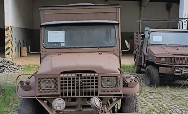 toyota bandeirante Leilão viaturas do exercito