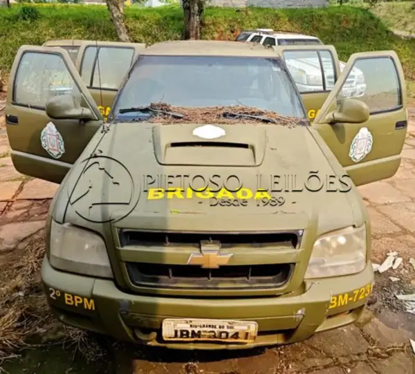 CAMINHONETE GM S10 COLINA D 4X4 Leilão de frota do governo estadual