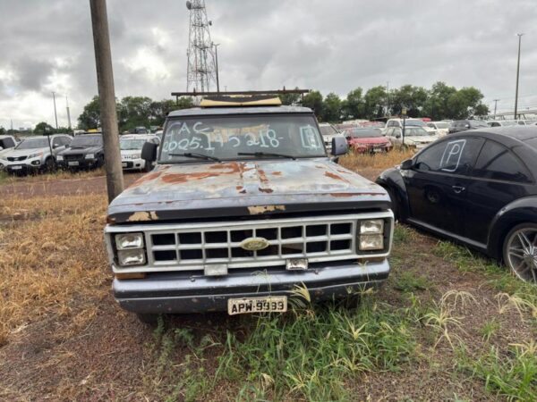 FORD F1000 SS leilão veiculos policia federal