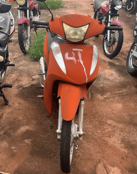 HONDA BIZ 125 ES Leilão veiculos policia civil