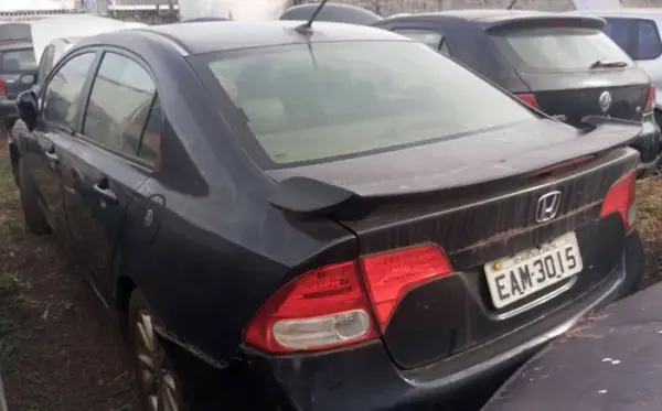 HONDA CIVIC LXS FLEX leilão veiculos detran são paulo