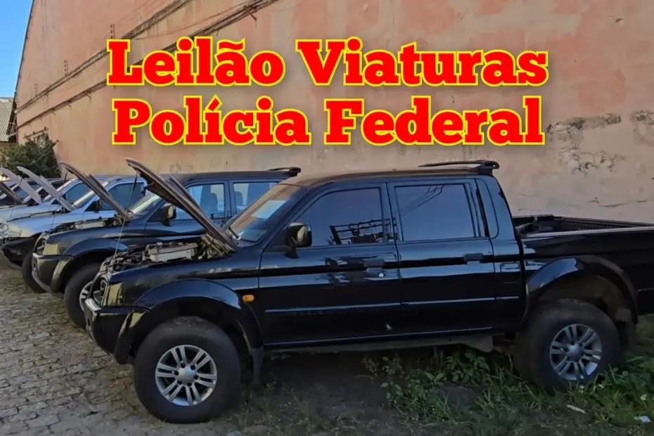 LEILÃO VIATURAS POLÍCIA FEDERAL SÃO PAULO
