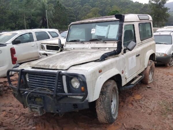 Land Rover DEFENDER 90 leilão veiculos de frota governo estado de são paulo