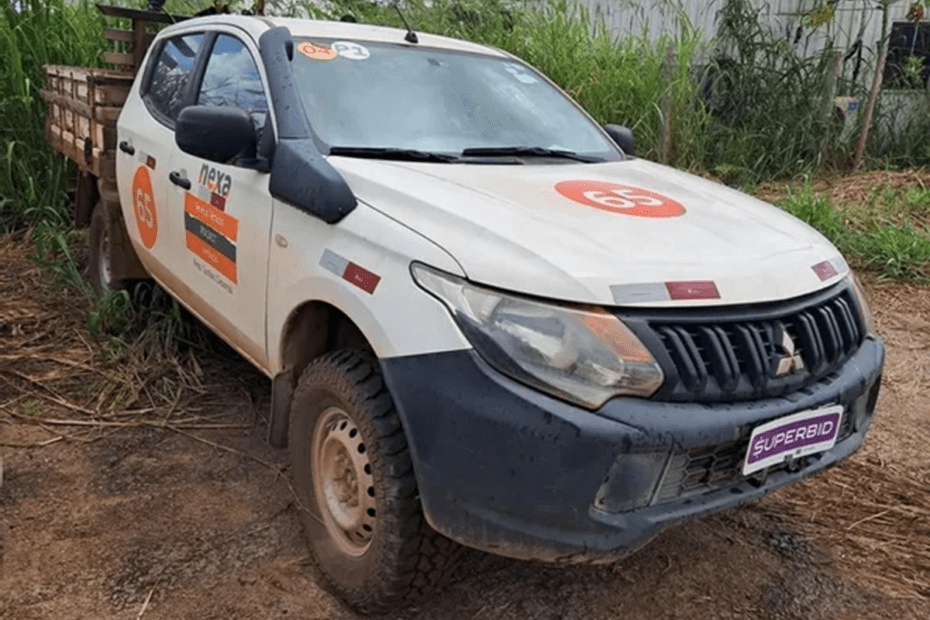 MITSUBISHI L200 TRITON SPO GL 2.4, leilão de frota agronegocio