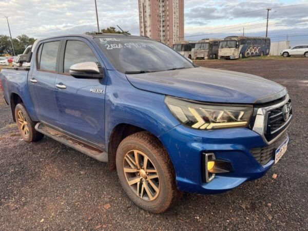 Hilux 4x4 leilão veiculos policia federal