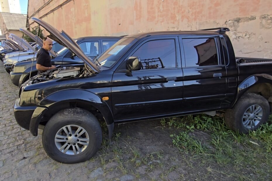 leilão de viatiras da policia federal