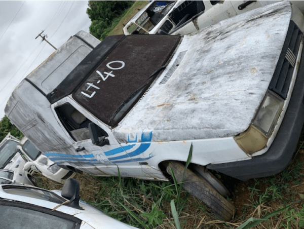 CAMIONETA FIAT FIORINO leilão de veiculos