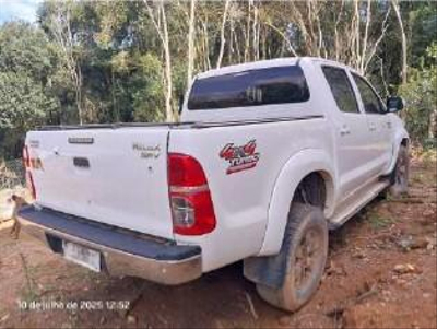 Caminhonete TOYOTA HILUX 4X4 Leilão do Tribunal de Justiça
