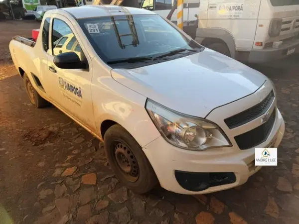 Chevrolet Montana Ls leilão veiculos de prefeitura