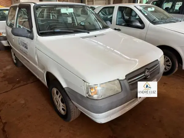 Fiat Uno Mille Economy leilão veiculos de prefeitura