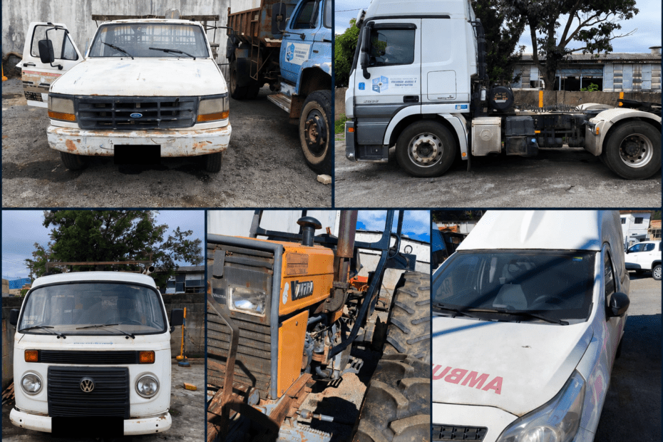 Ford F4000 por R$ 27 Mil e Trator Valtra Leilão de Prefeitura em Minas Gerais