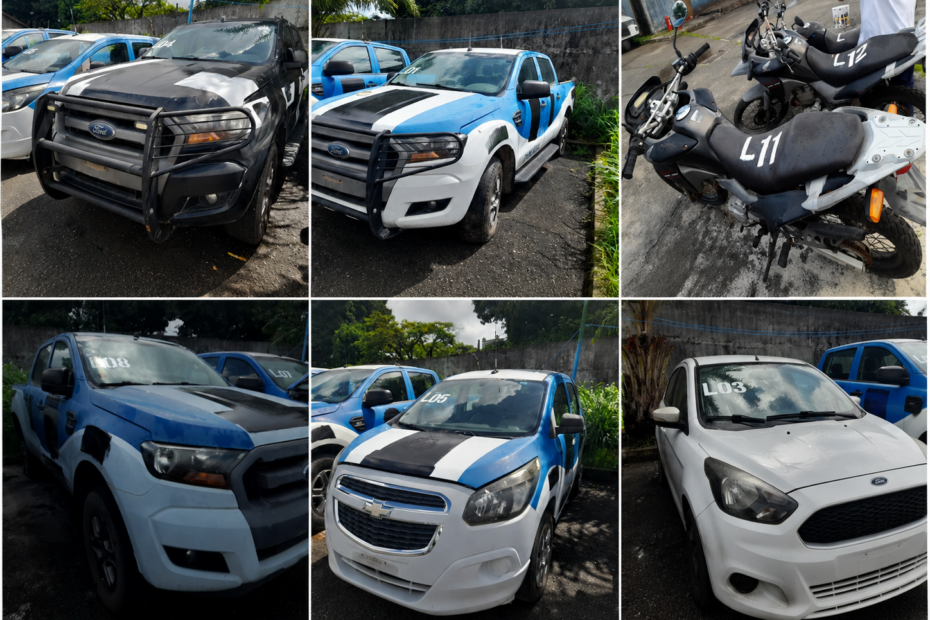 Ford Ranger por R$ 26 Mil e Honda XRE Leilão de Viaturas da Polícia Militar na Bahia