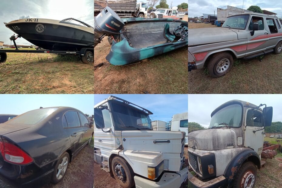 Leilão da Polícia Federal Traz Lanchas, Caminhões e Carros Populares