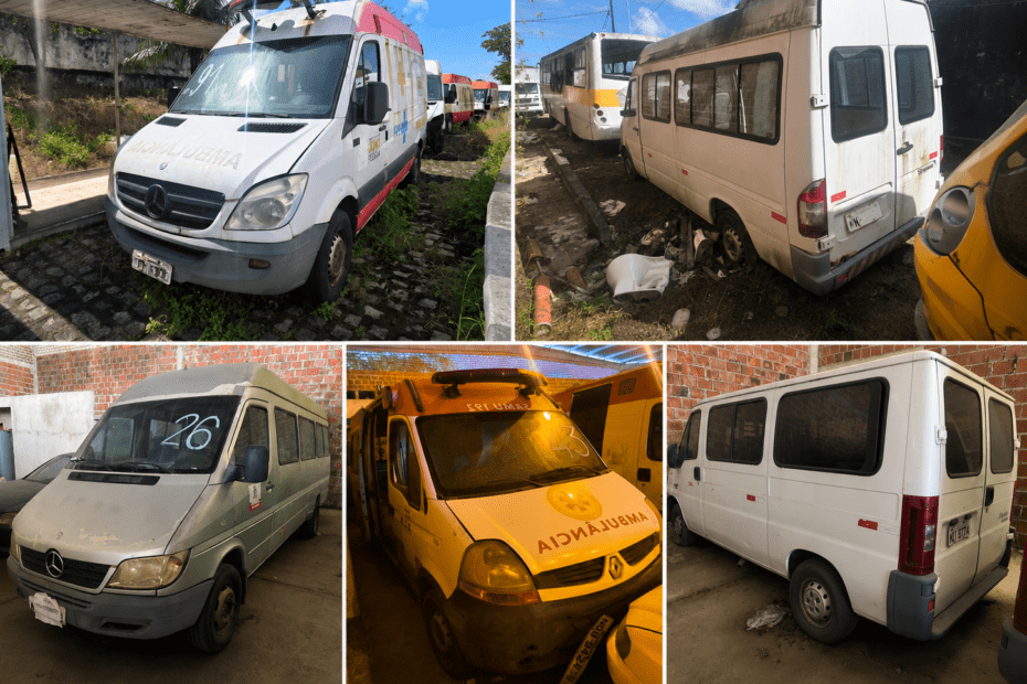 Leilão da Prefeitura de João Pessoa Traz Vans Sprinter, Ducato e Master