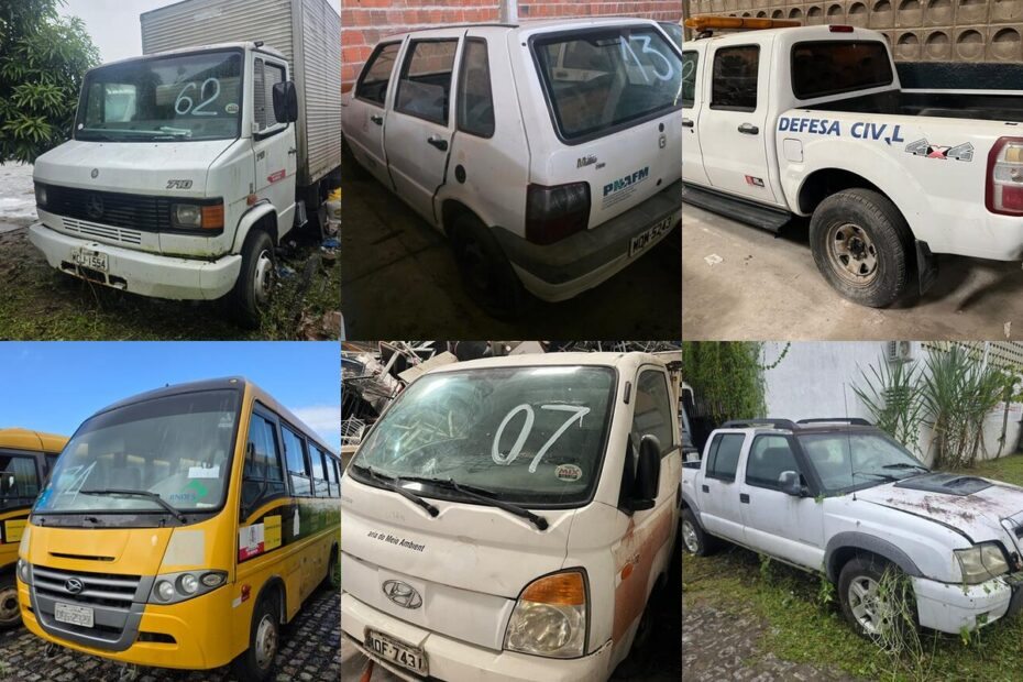 Leilão de Prefeitura tem Caminhão, caminhonete e Carro popular por 2 mil reais