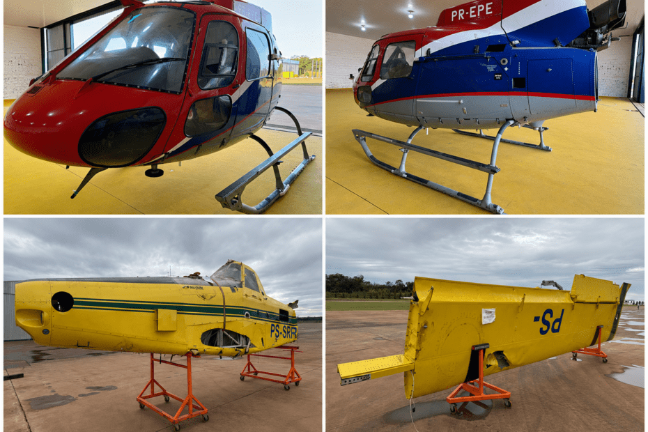 Leilão de Seguradora traz Avião Airtractor 2024 e Helicóptero Esquilo com Lances Iniciais Imbatíveis