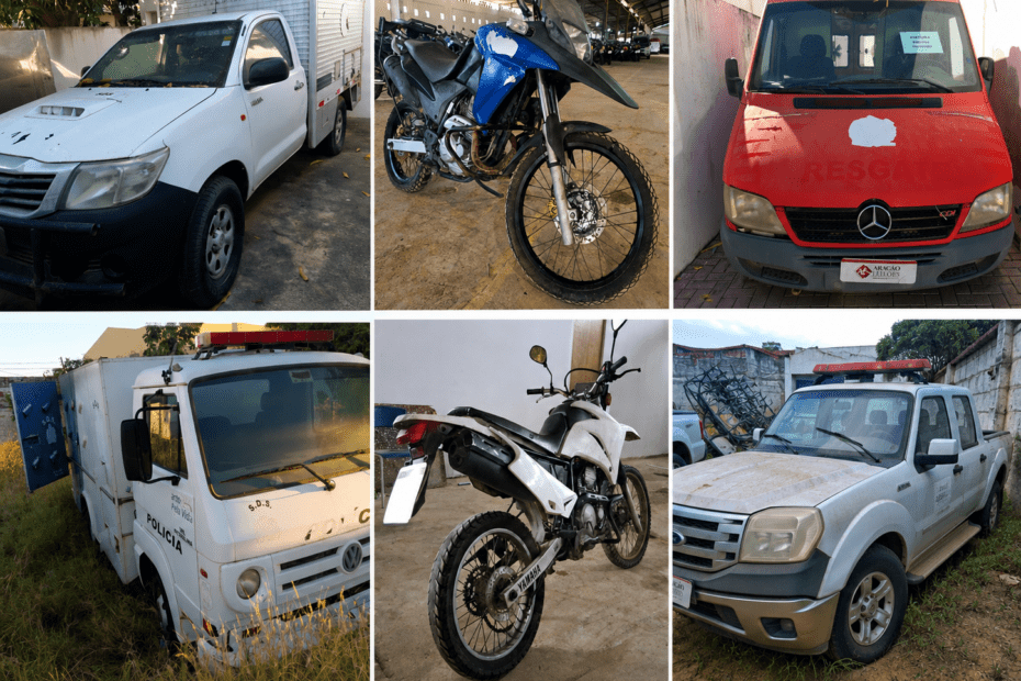 Leilão do Governo de Pernambuco Traz Toyota Hilux, Ford Ranger e Caminhão