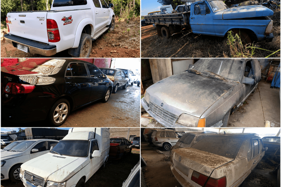 Leilão do Tribunal de Justiça Ofece Caminhão F4000 por R$ 1 Mil, Hilux e Veículos com Até 95% de Desconto