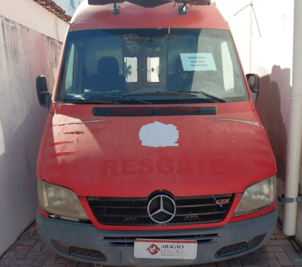 MERCEDES BENZ Sprinter leilão veiculos governo