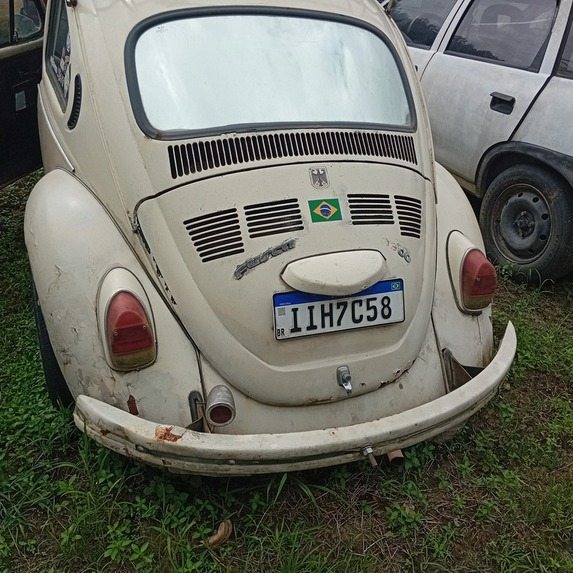 Volkswagen FUSCA 1300 1979 leilão veiculos detra sc