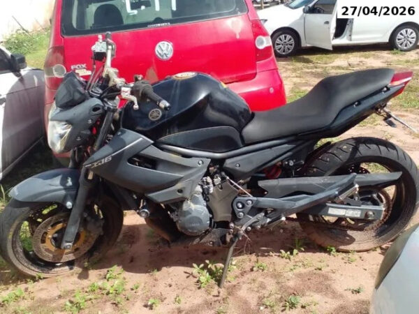 YAMAHA XJ6 N Leilão de combate ao tráfico